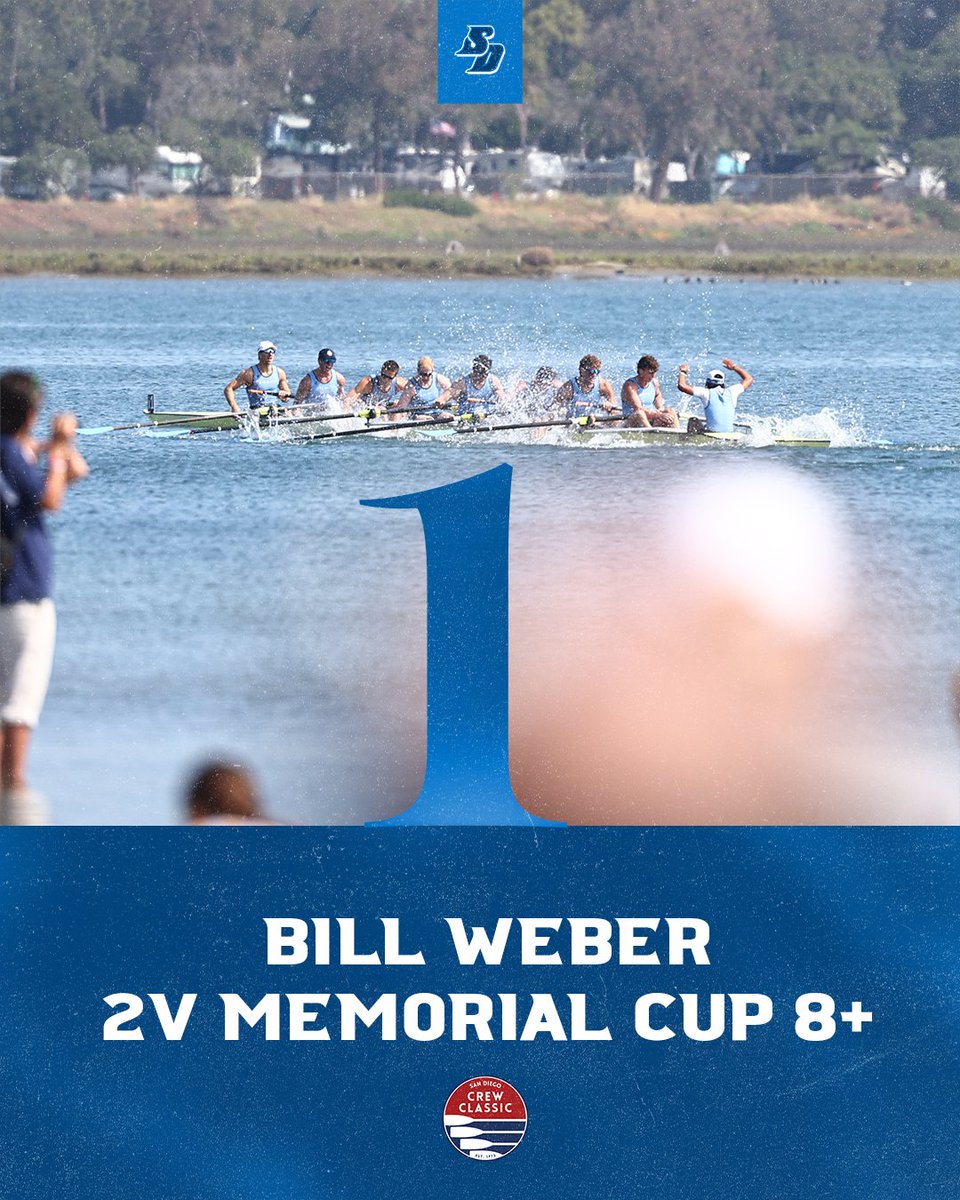 usdmrowing's tweet photo. The 2Vs took home the hardware 🏆

#GoToreros https://t.co/JiU4ykwrFg