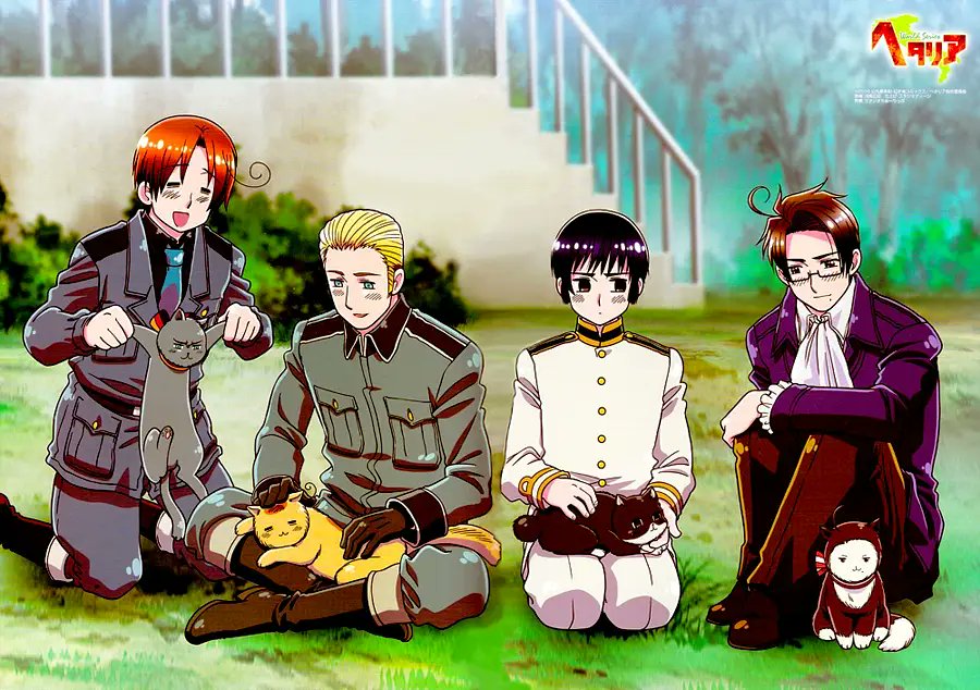 Hourly Hetalia Official Art tweet media