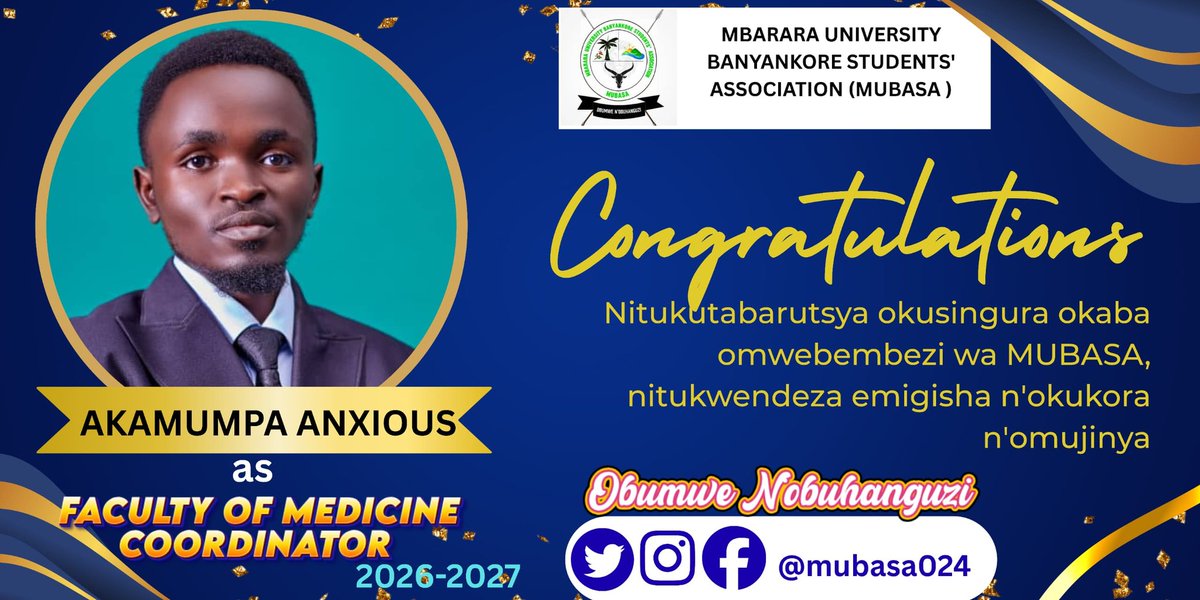Mbarara Univ Banyankore Students' Assoc , MUBASA tweet media