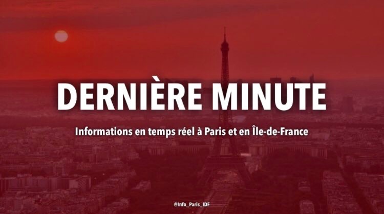FLASH INFO Ile-de-France tweet media