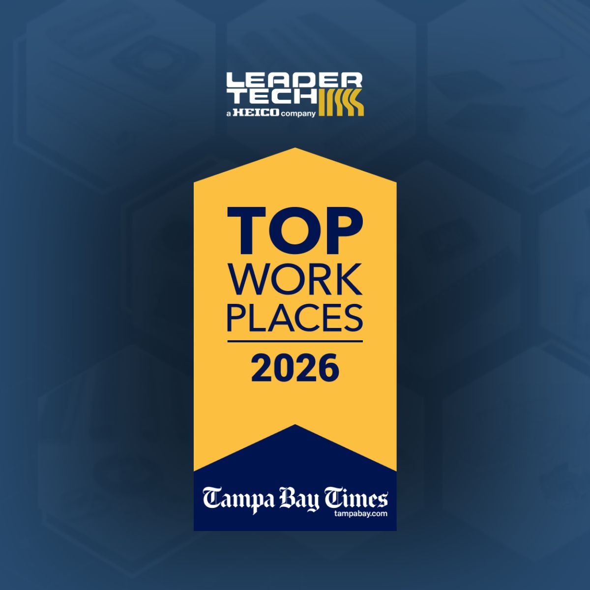 LeaderTechInc's tweet photo. We’ve been named a 2026 @TopWorkplaces winner!
Thank you to our team for making this possible.

Learn more: https://t.co/B6qJVdo4Aj

#TopWorkplace @TeamEnergage https://t.co/ReIVgVGDMM