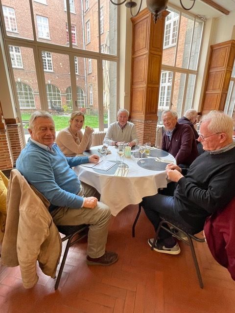 RotaryChannel's tweet photo. Great visit to our contact club in Mechelen 🇧🇪
Insightful discussions, warm hospitality &amp; a fantastic evening at Salons Van Dijck.

Celebrating 25 years of Rotary friendship 🌍
#Rotary #InternationalFriendship #channelrotary https://t.co/CwA4JWZI1S
