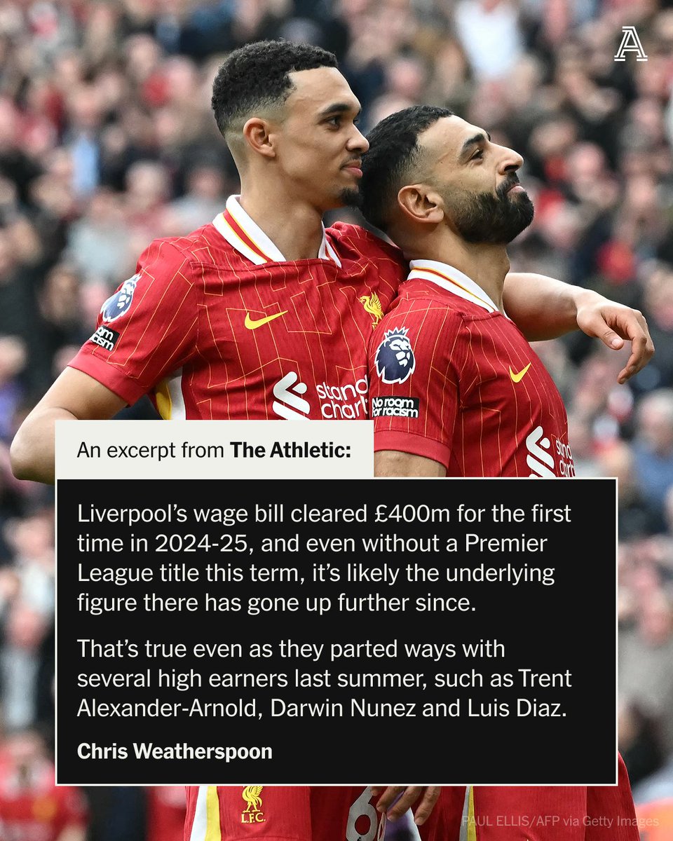 The Athletic | Football tweet media