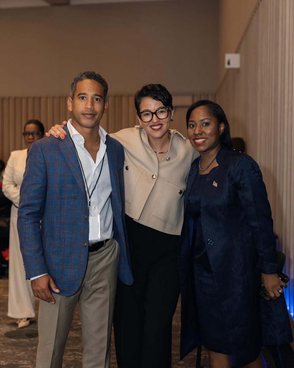 VanessaChrles's tweet photo. Mwen te vrèman kontan patisipe nan konferans @haitiansatharvard youn nan pi gwo rasanbleman dyaspora ayisyen nan Inivèsite Harvard.

Se te yon bèl opòtinite pou m pataje refleksyon mwen sou inovasyon ak wòl dyaspora a nan devlopman Ayiti.

Mèsi @marcalainb ak tout ekip la ! https://t.co/M7TAj5M5vp