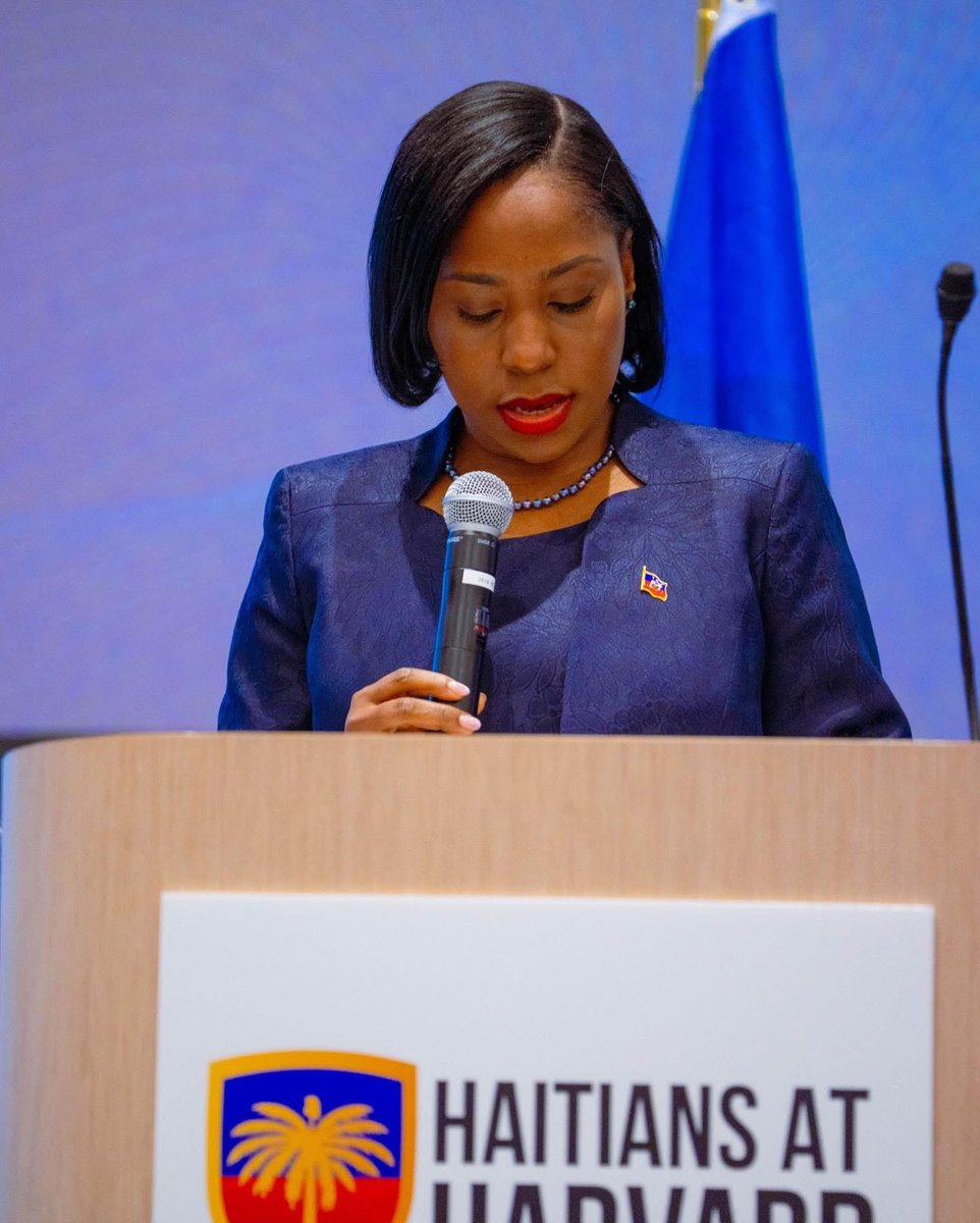 VanessaChrles's tweet photo. Mwen te vrèman kontan patisipe nan konferans @haitiansatharvard youn nan pi gwo rasanbleman dyaspora ayisyen nan Inivèsite Harvard.

Se te yon bèl opòtinite pou m pataje refleksyon mwen sou inovasyon ak wòl dyaspora a nan devlopman Ayiti.

Mèsi @marcalainb ak tout ekip la ! https://t.co/M7TAj5M5vp