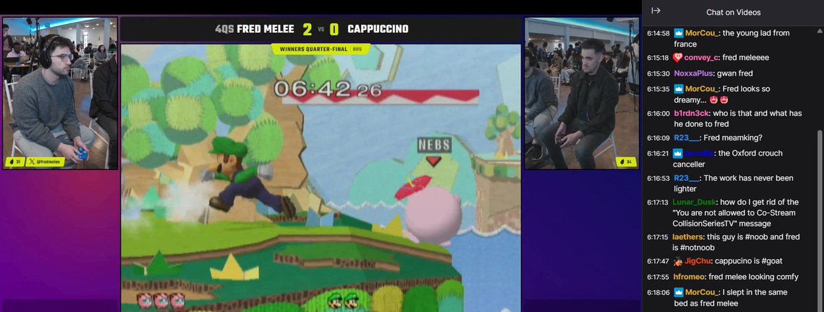 Fred Melee tweet media