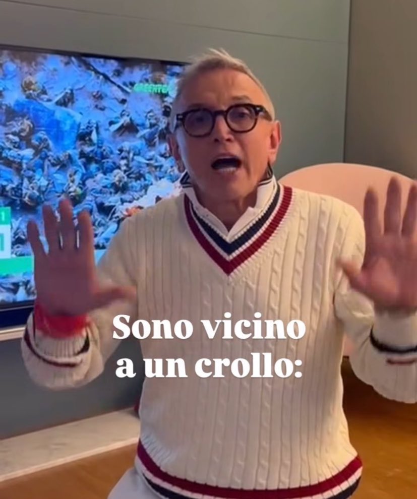 chissà se jannik sa che bruno barbieri lo sta guardando e che il fallimento non è contemplato