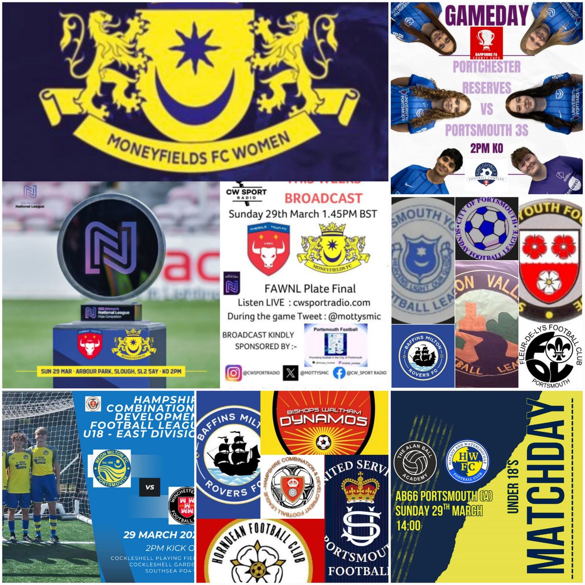 Pompey_Football's tweet image. ⚽️ Sunday Results ⚽️
       
@MoneysFCWomen in @FAWNL #Plate 🏆 Final 0-0 (Pens 3-0) L
@UPWFC #3s (a)🏆 2-0 L
@BmrU18fc (h) 1-4 L
@usportsmouthfc #U18 (a) P-P
@MeonMiltonYouth #U18 (h) 2-1 W
#AB66 @ProHwfcacademy (h) 8-1 W
@BMRFC #U18 1-1 #U17 in @PortsYFL
@Fleurdelysfc1