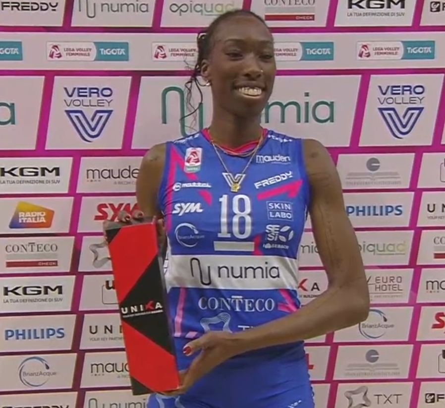 ⚡️ Milano - Scandicci karşılaşmasının en değerli oyuncusu

👑 Paola Egonu

🇮🇹 İtalya Ligi Yarı Final 4. Maç