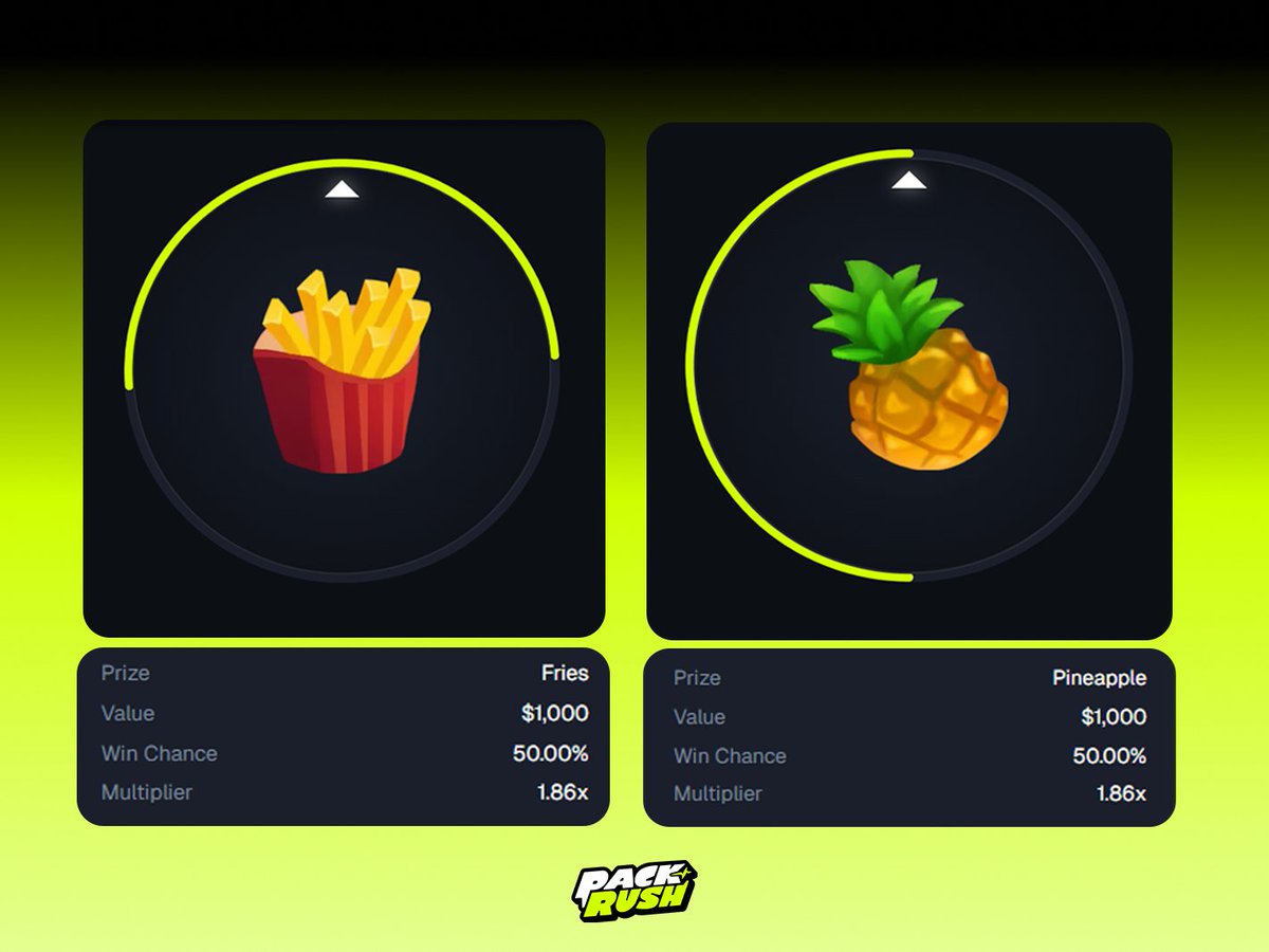 PackRush tweet media