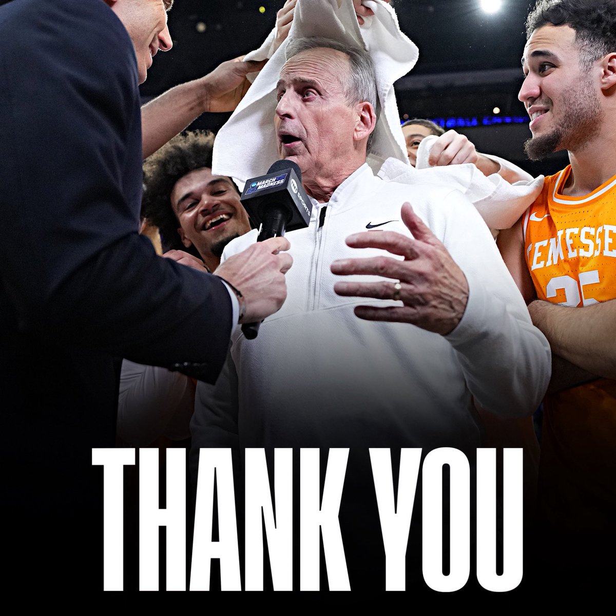 Thank you, for another Elite 8 run Coach Barnes.