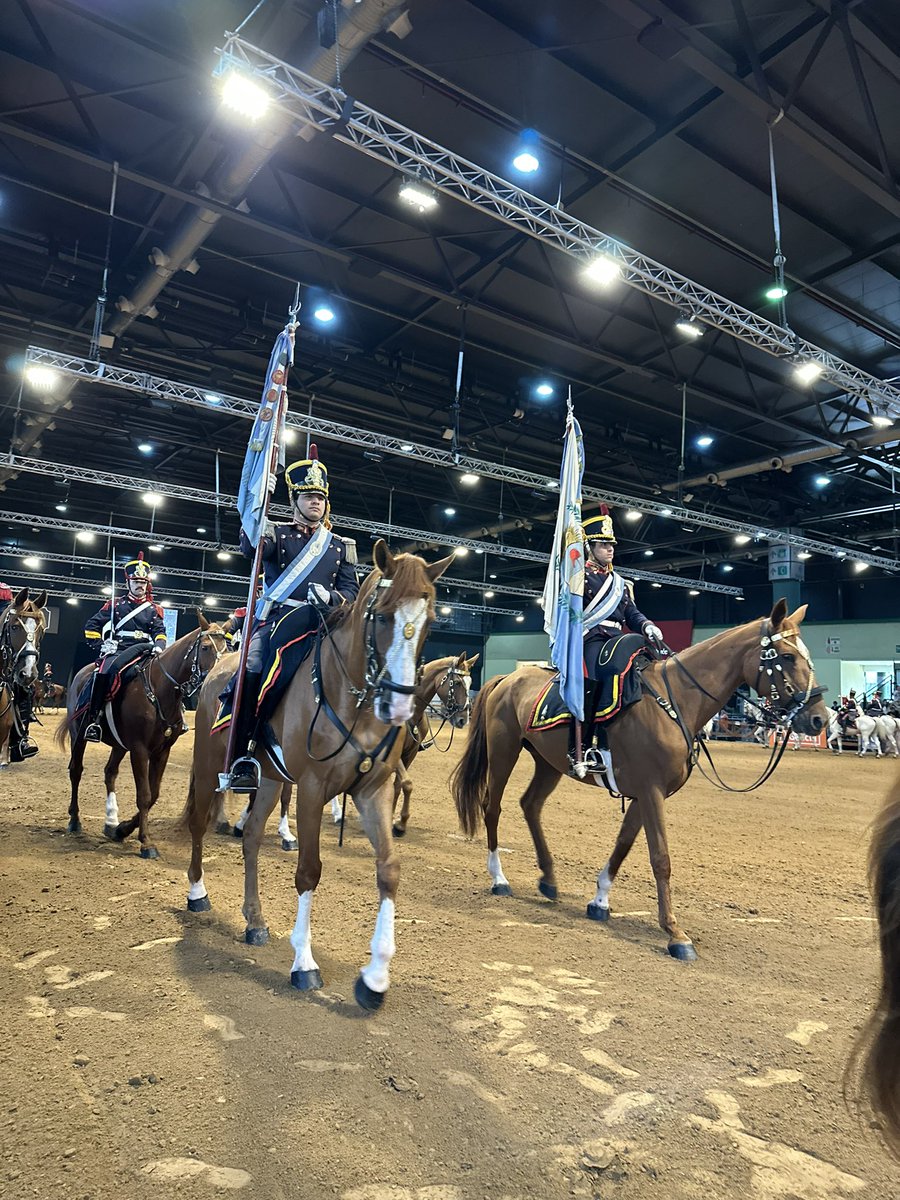 El Regimiento participó del acto central de la Expo Nuestros Caballos en la Rural de Palermo.🐴🇦🇷

 #Granaderos  #SomosPatria #HerederosDelLibertador #UnRegimientoConHistoria #SomosHistoriaViva