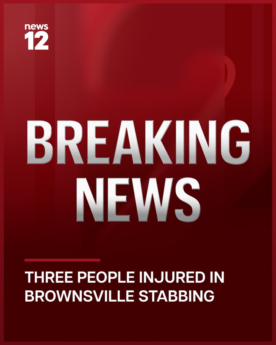 News12BK's tweet image. BREAKING NEWS: Three people injured in Brownsville stabbing.
 
#News12 #Brooklyn #BreakingNews #Crime #Stabbing #NYPD #Brownsville

tinyurl.com/pfwwyp45