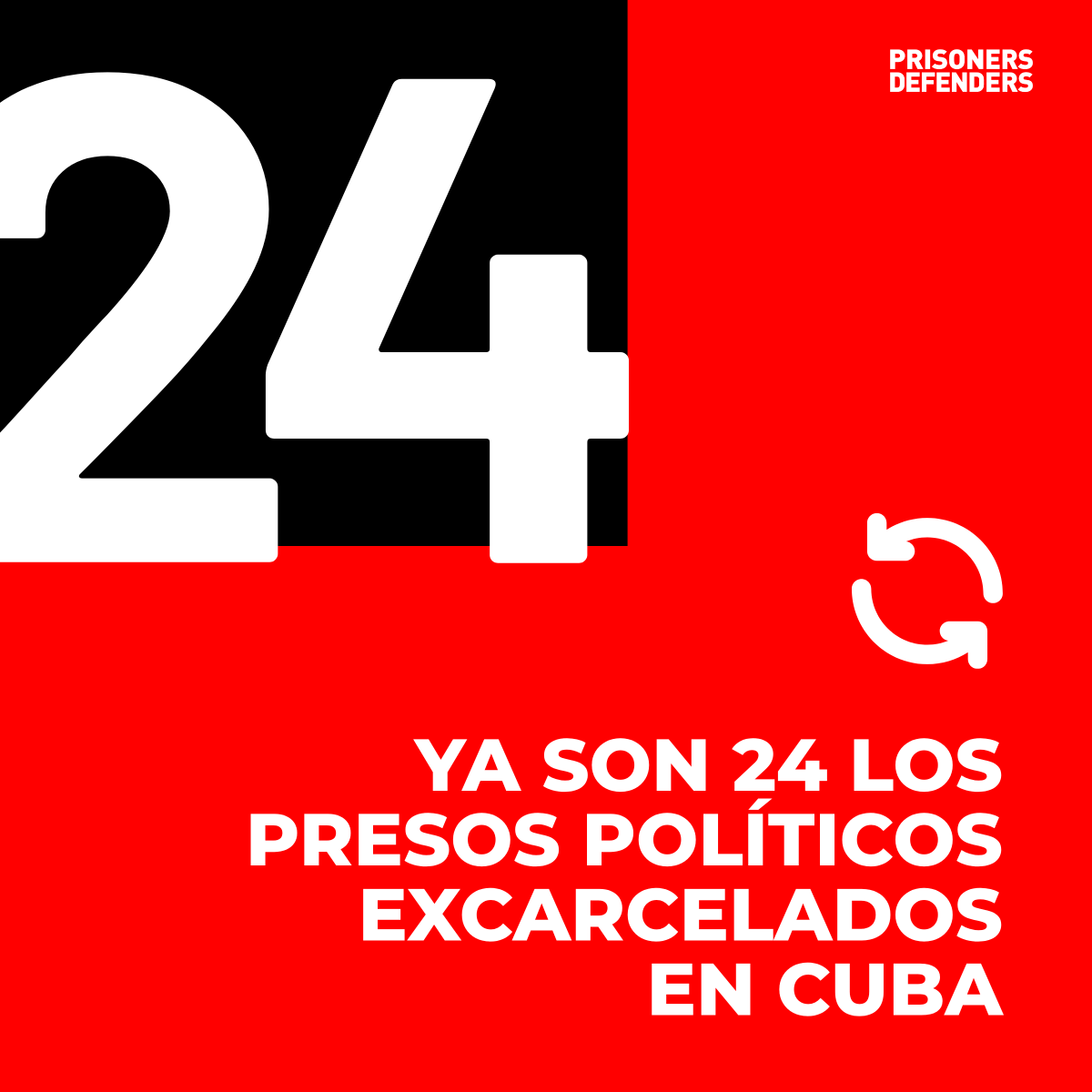 Prisoners Defenders tweet media