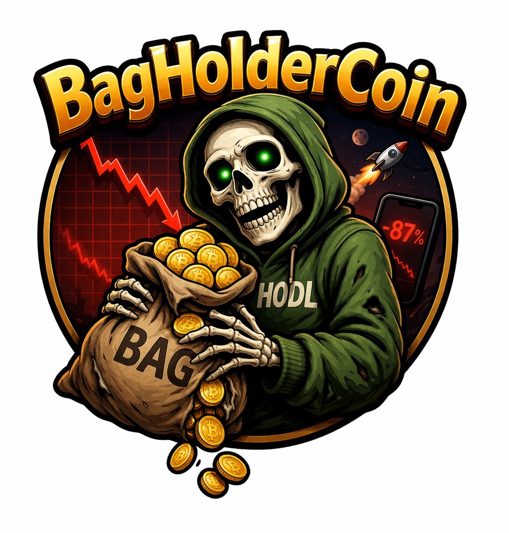 BagHolder_Army's tweet photo. 🚨 Bag holders unite! 🚨
Tomorrow 10AM EST… BagHolderCoin goes live.
No roadmap. No promises. Just bags.
If you’ve ever bought the top… welcome home. 💀
💰 Hold the bag. Someone has to.
#BagHolderCoin #HODL #CryptoMemes #BagLife https://t.co/kKBYR2zmkU