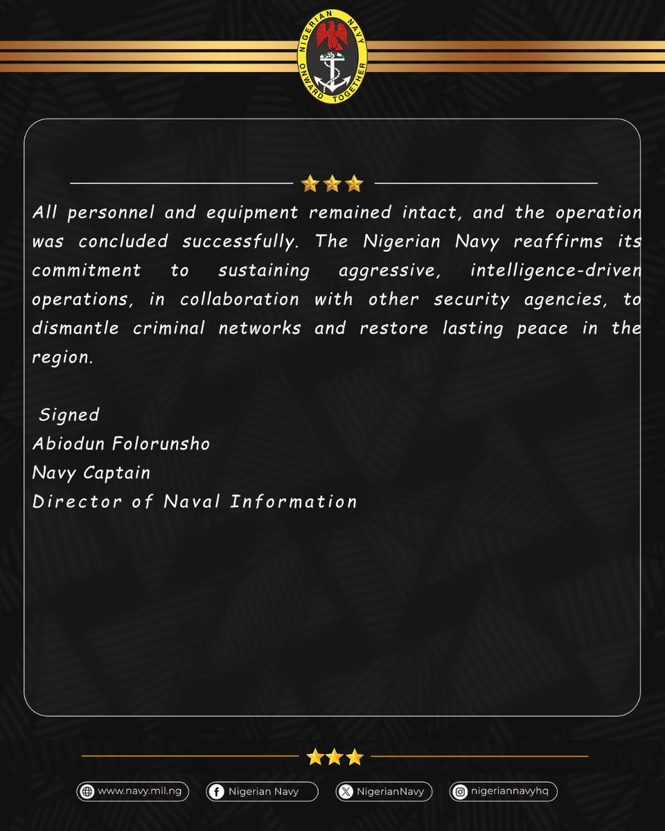Nigerian Navy tweet media