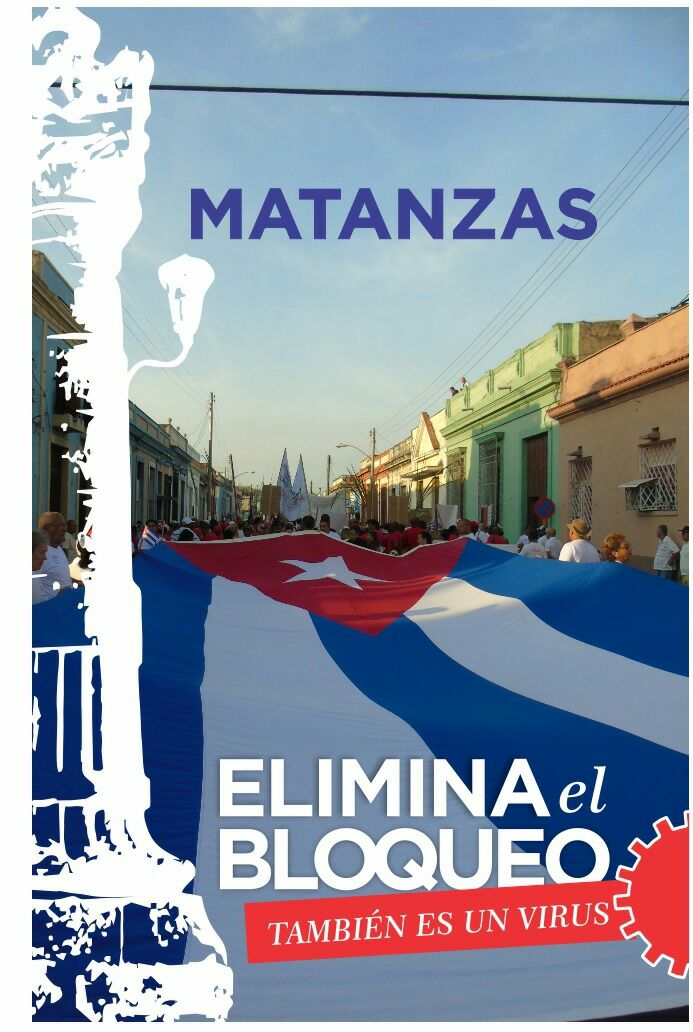 Elima el bloqueo
#MatancerosEnVictoria
#CubaNoEstáSola #CubaEstáFirme