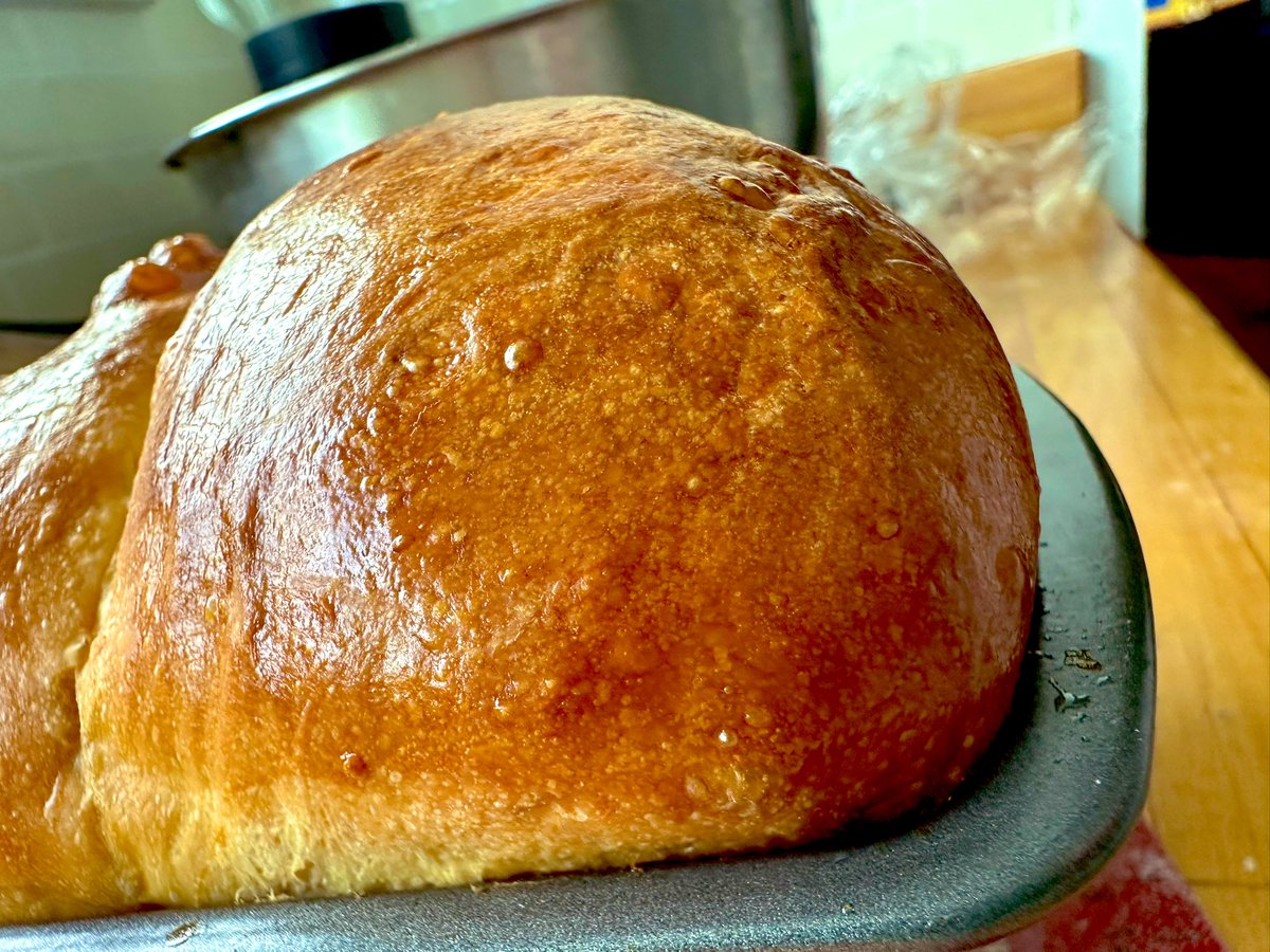 I’ve been feeling so demoralized and burnt out these past few days, so today I decided to take a breather and go back to relaxing and baking my sourdough sandwich milk bread hehe 

I’m very happy with it!
