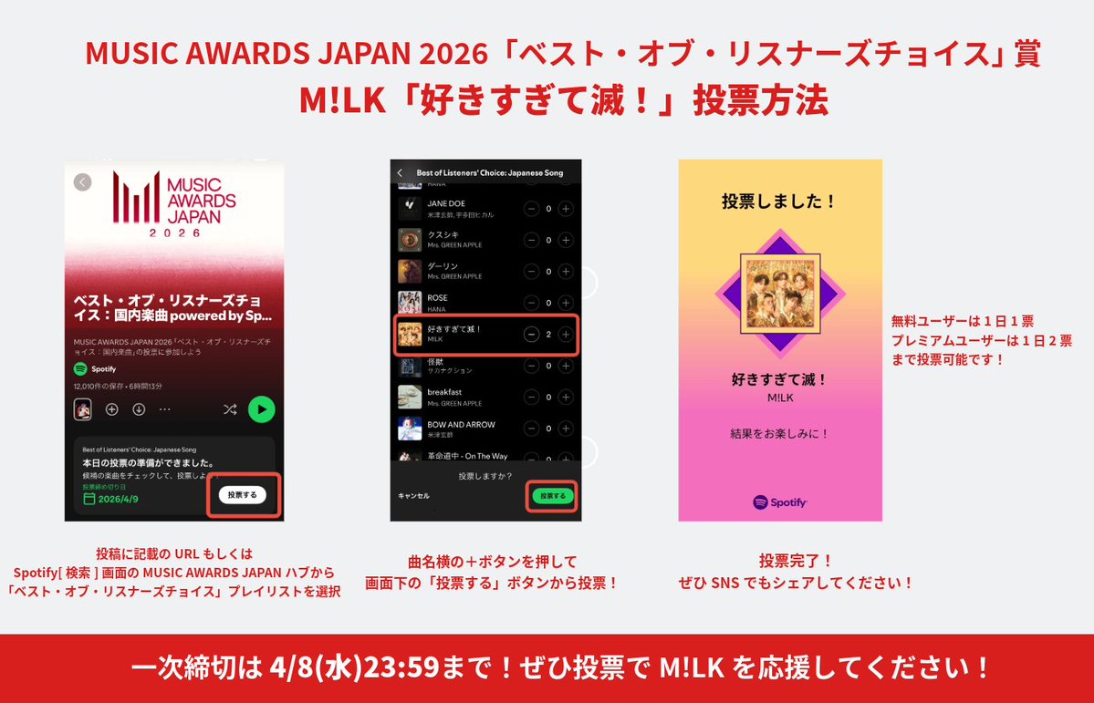 M!LK OFFICIAL tweet media