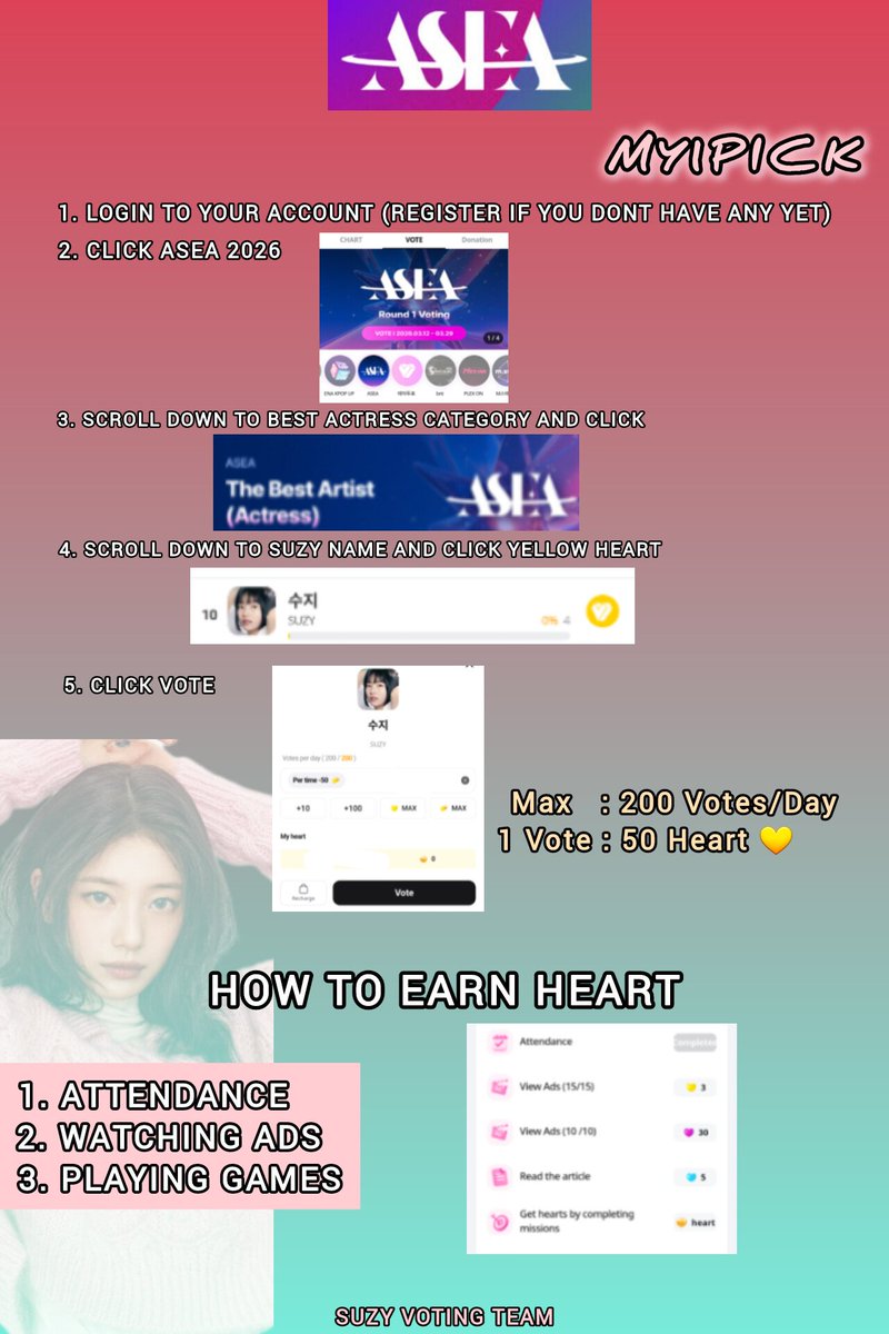 Suzy Voting Team 🩷 tweet media