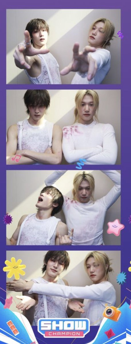 PortalP1Harmony's tweet image. 📸 | Photoframe do #SOUL e do #JONGSEOB no ultimo Show Champion! 🥹