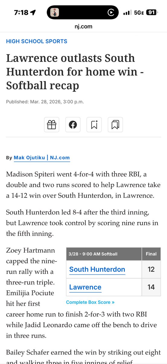 Madison Spiteri 2028 tweet media