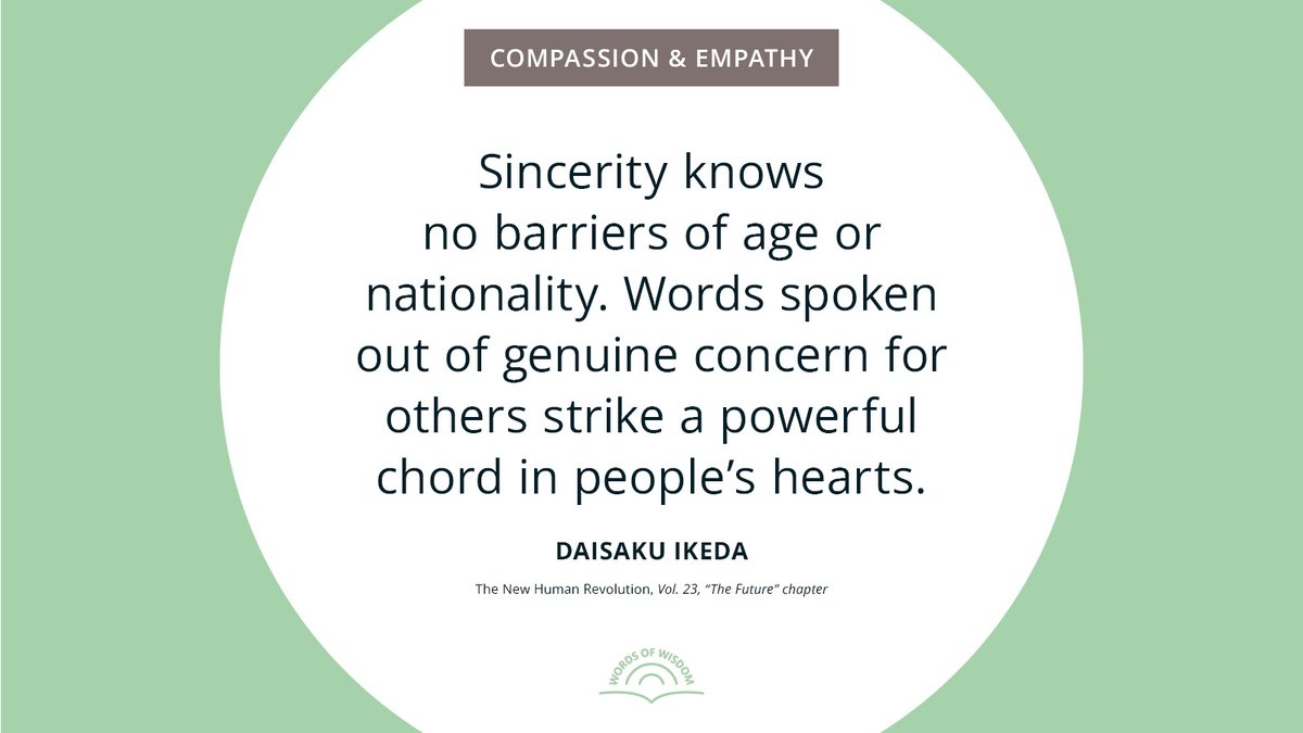 daisakuikeda_of's tweet image. Words matter.

Explore more quotes: daisakuikeda.org/sub/quotations…

#Compassion #Empathy #DaisakuIkedaQuotes #WordsofWisdom #PeaceThroughDialogue