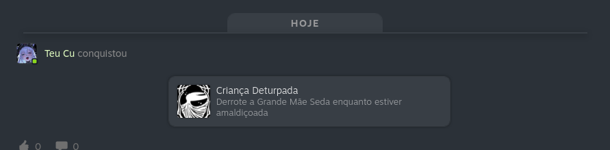 demorei?? pra krl porem enfim final secreto feito kkkkk