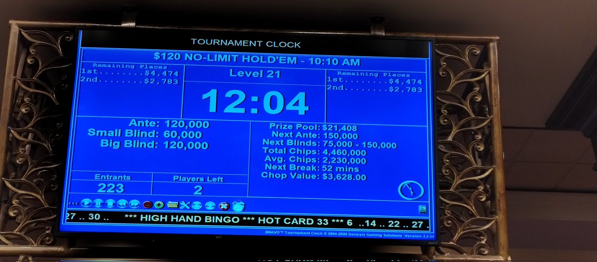 South Point Poker Room tweet media