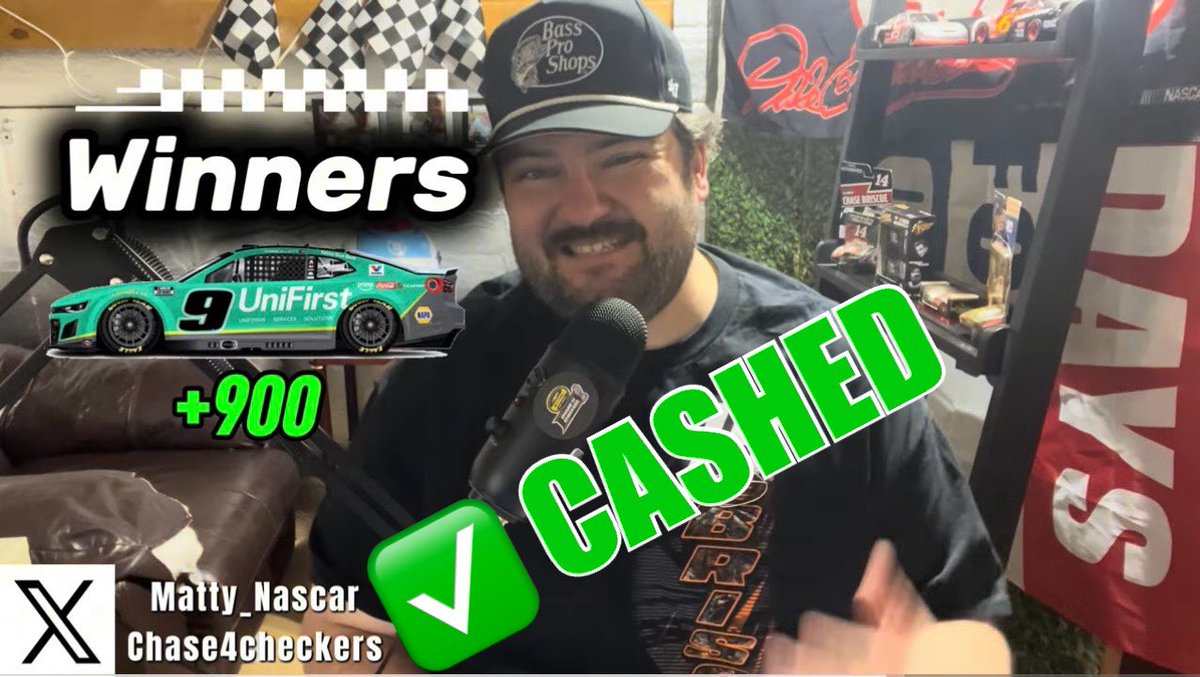 Chase For The Checkers tweet media