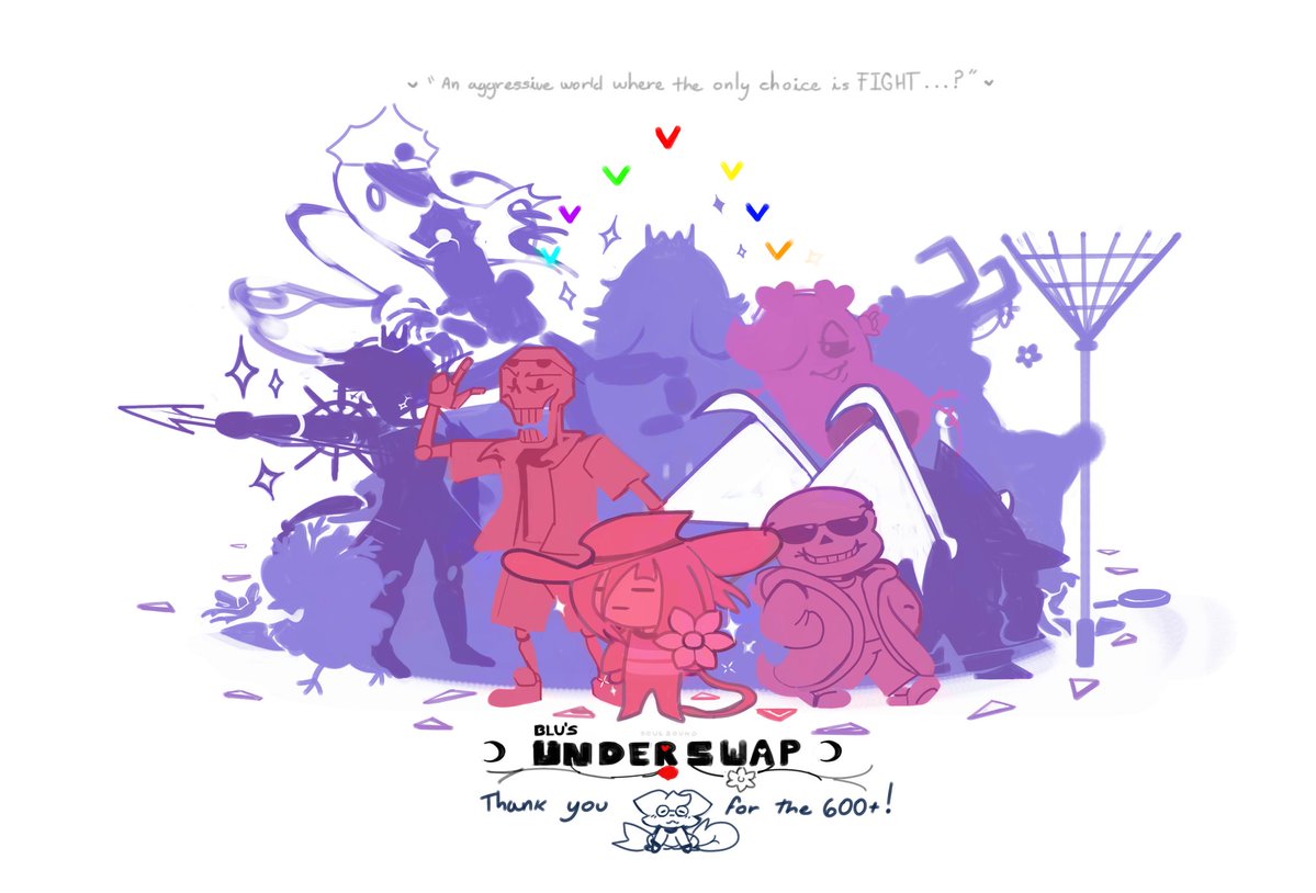 BLU'S UNDERSWAP tweet media