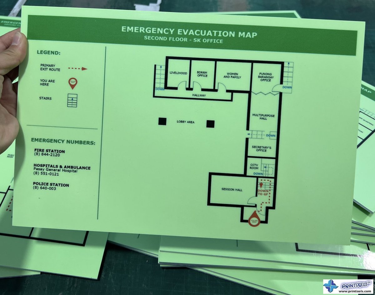 printixels's tweet photo. Glow in the dark emergency evacuation maps.

Email printixels@gmail.com to request a FREE quote! For details, please visit: https://t.co/6B7eH4uy9M

#printixels #safetysignsph #signageph https://t.co/f3w90dqHXA