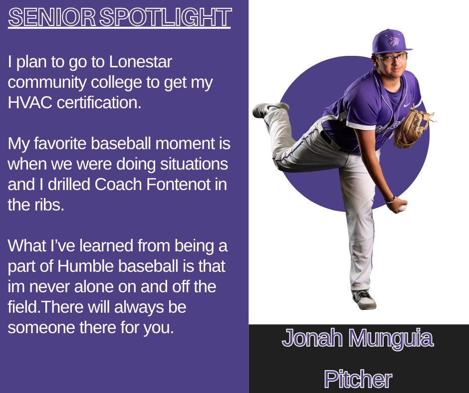 humblewildcatbb's tweet image. SeniorS Spotlight #CAD @Coach_Hud_HHS @Coach_Carroll2 @HHS_Television @HumbleISD_HHS