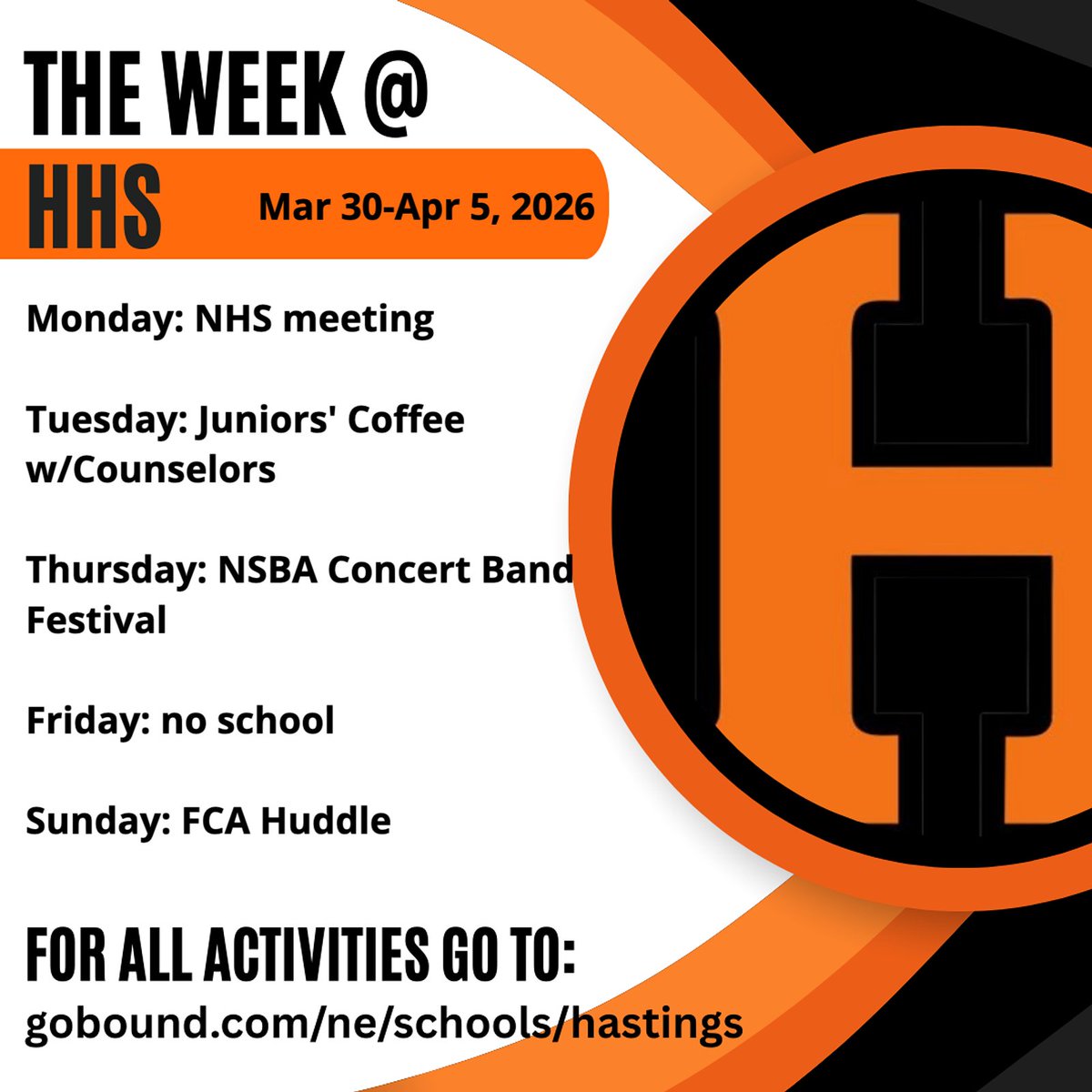 Hastings Senior High tweet media