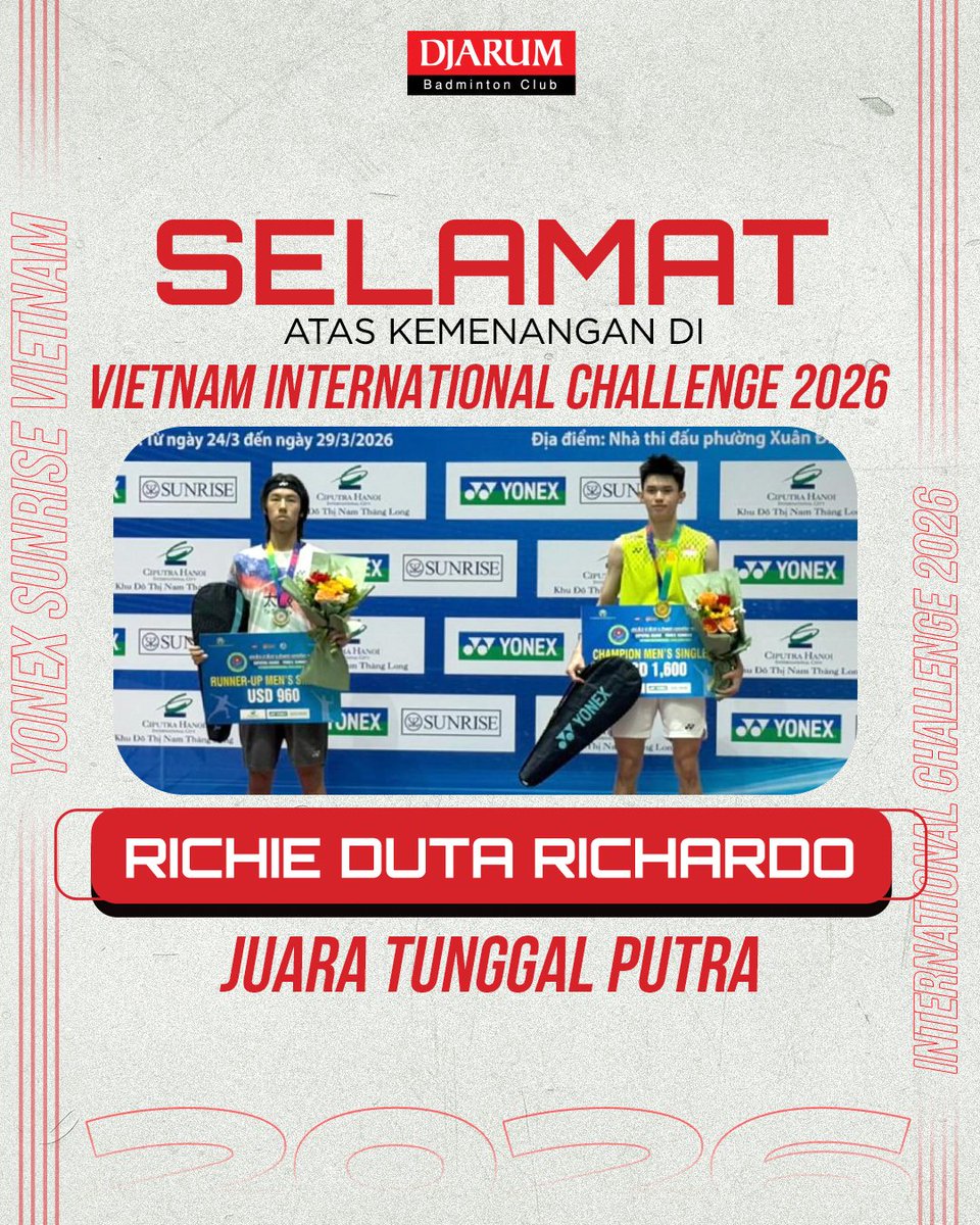 PB Djarum tweet media