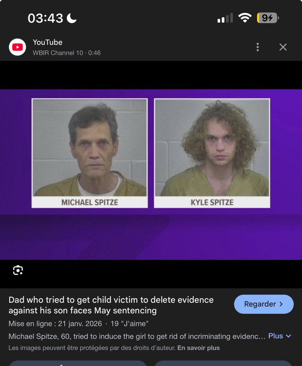 itskhadyk's tweet photo. @lenfant_noir0 Famille de fou les deux sont en prison car le mec qui filme a violé des gamines et avaient un discord pour son propre culte + il torturait des animaux . Bien fait pour sa gueule https://t.co/zlypu9m1bk