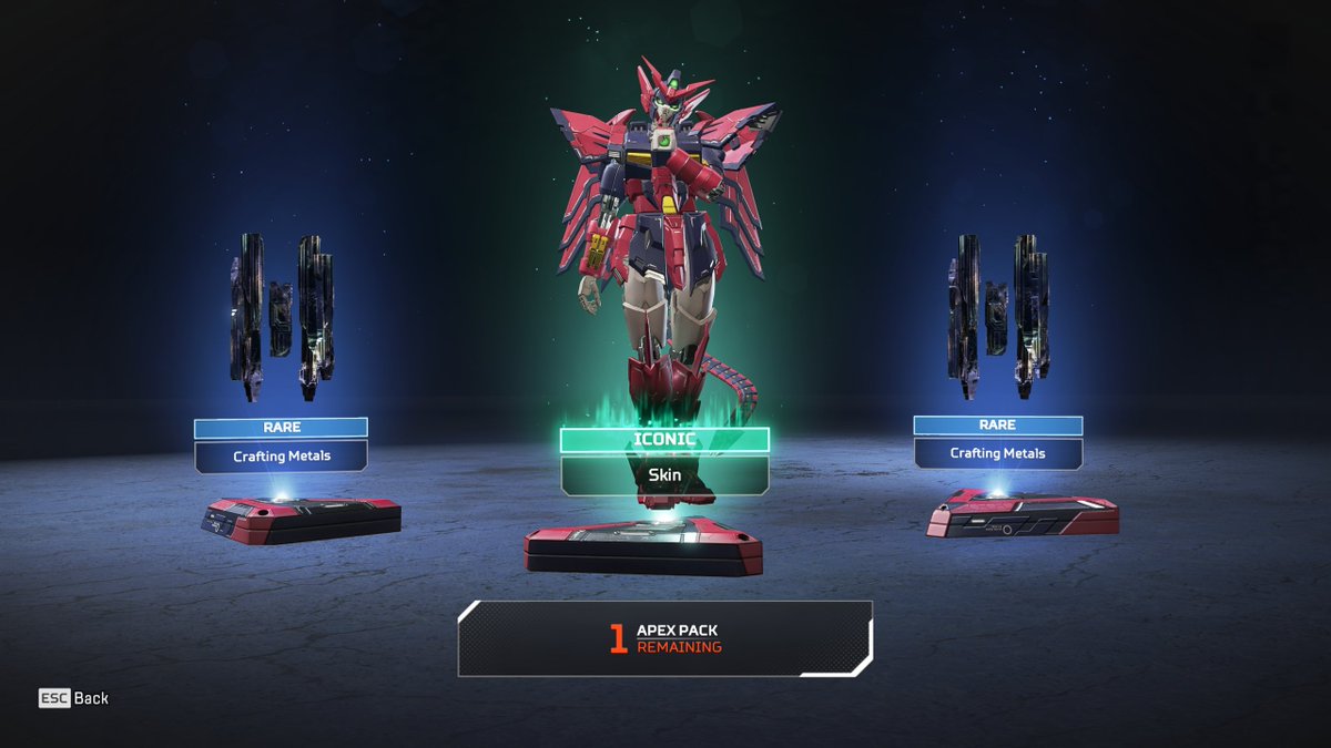 continuing my gods-bestowed tradition of getting a single iconic not-the-one-I-wanted-the-most-but-not-the-worst-either skin from crossover events ig 💃