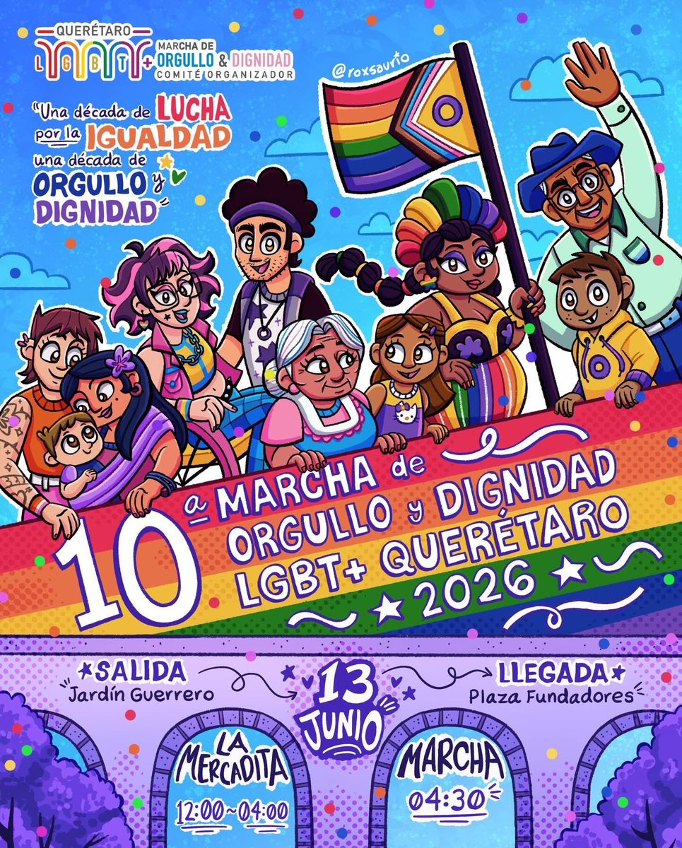 Orgullo LGBT+ Querétaro 🏳️‍🌈 tweet media