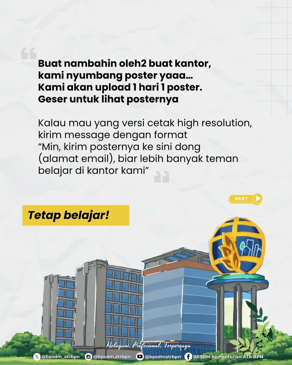BPSDM Kementerian ATR/BPN tweet media