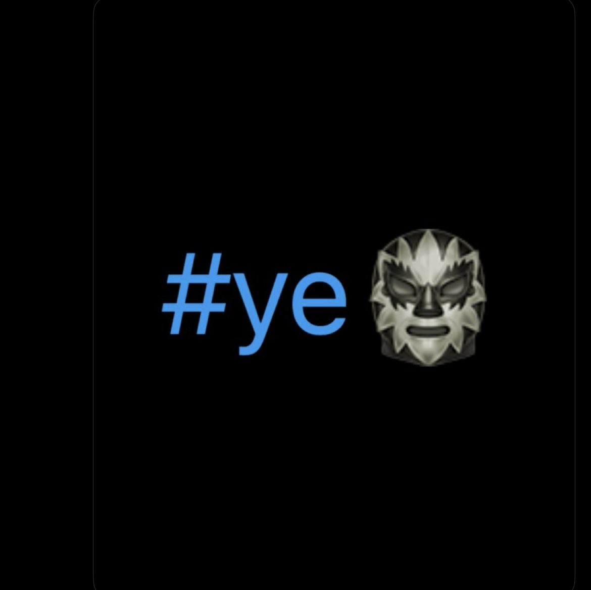 shroomsongolf's tweet photo. #Ye mojo you came you loved and you left me, but #ye is FOREVER. https://t.co/idSl0ZPpa5