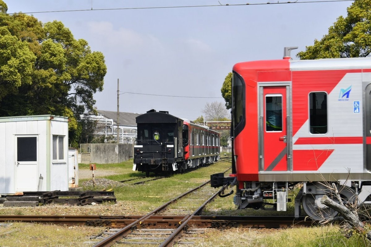 名古屋臨海鉄道 ND552 8 名鉄9127F+9126F+9125F甲種輸送