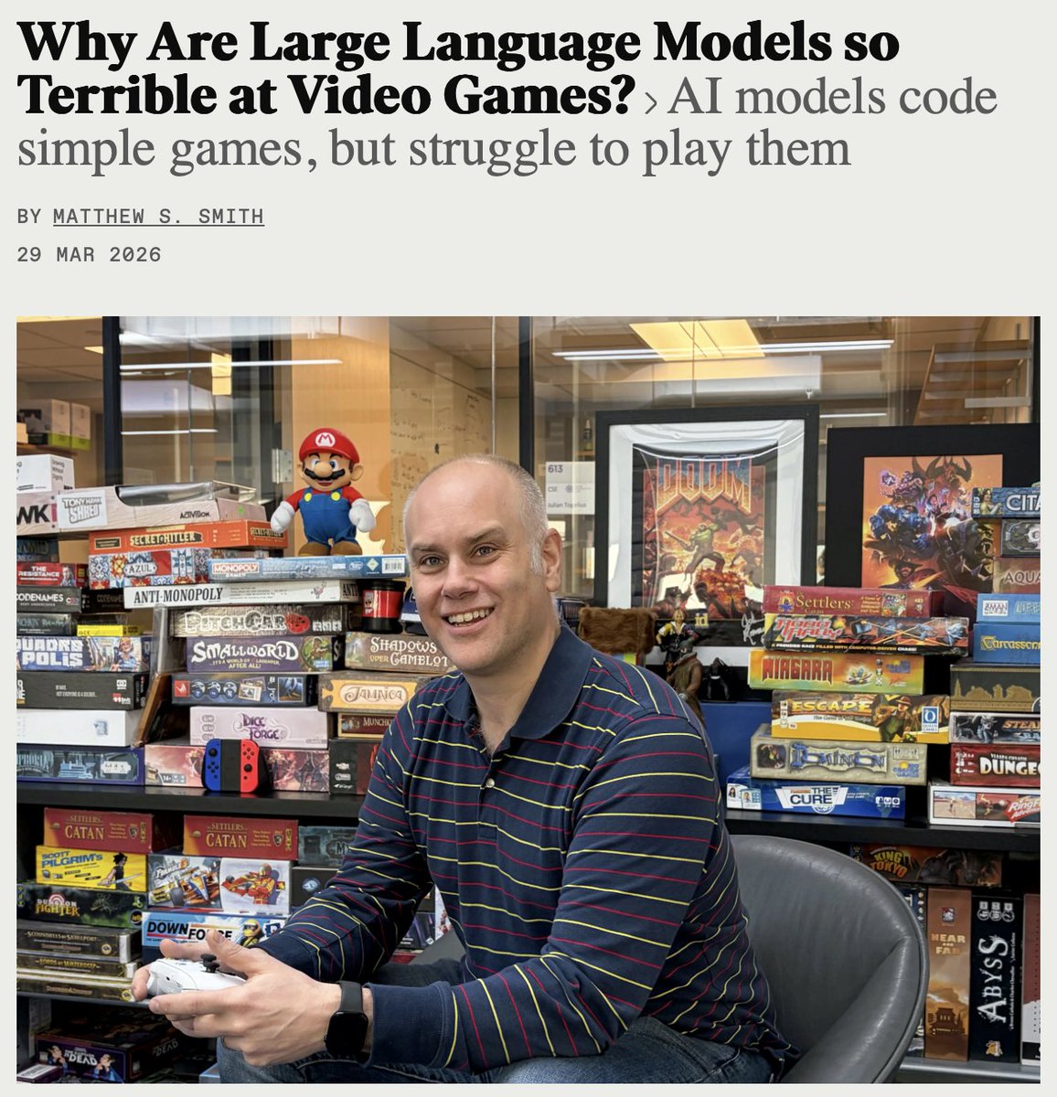 Julian Togelius tweet media