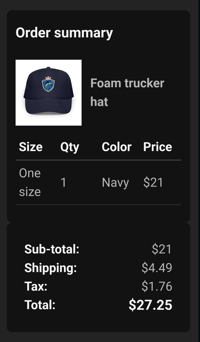 SinCityFishFan's tweet photo. @RoyalsMarlins Pleasure doing business (that Navy one won me over). ๐ค #LetsGoRoylins https://t.co/9Evs6wi8TW