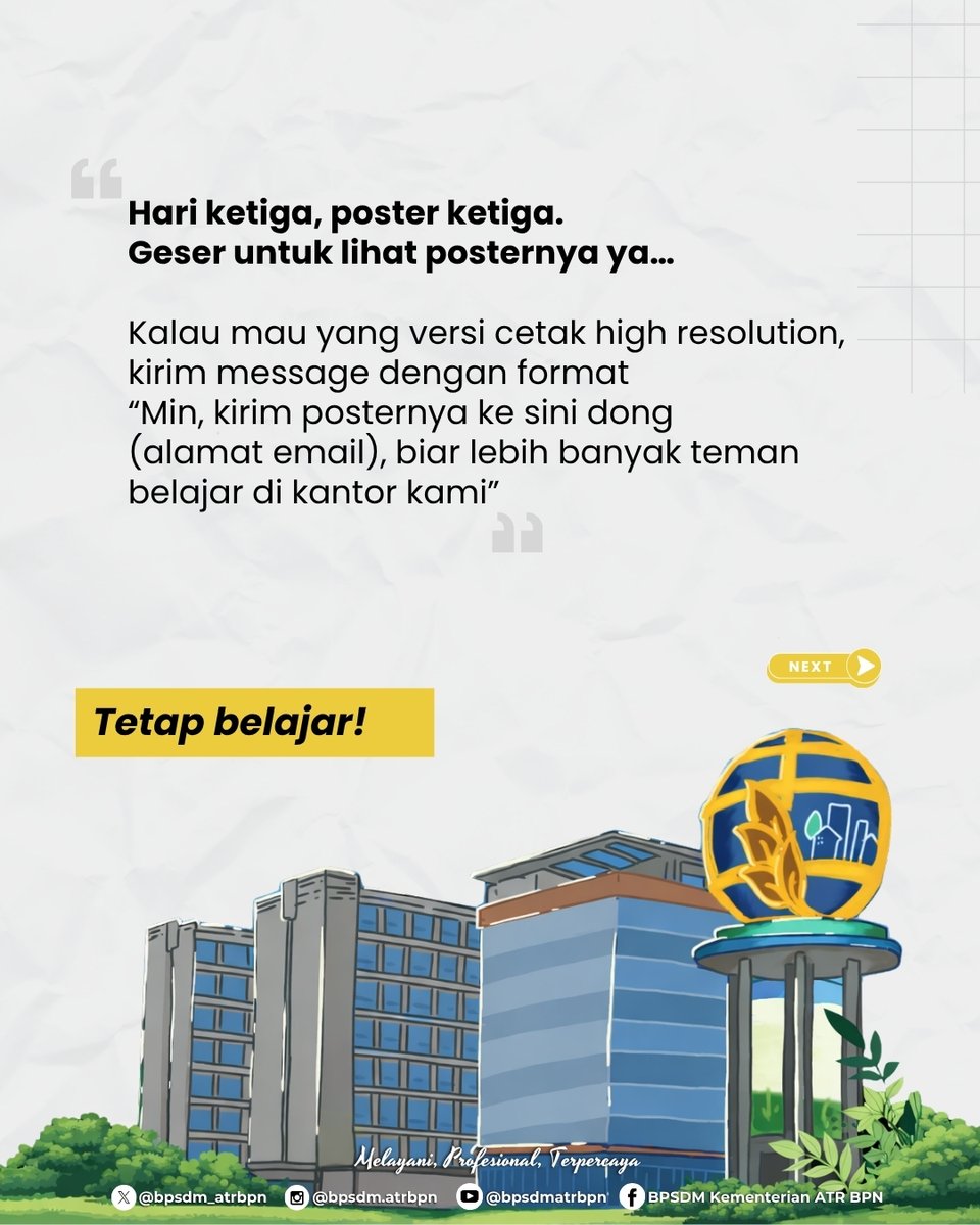 BPSDM Kementerian ATR/BPN tweet media