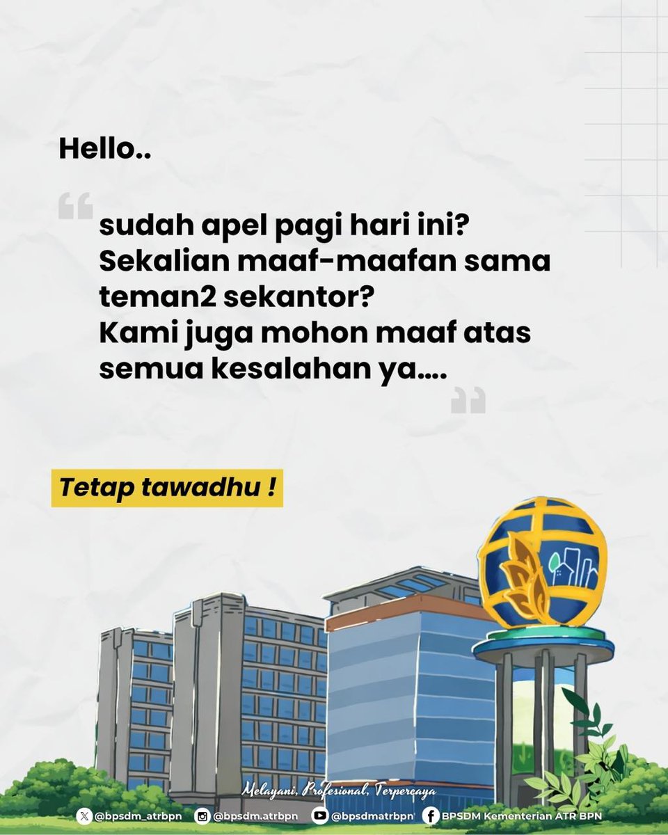 BPSDM Kementerian ATR/BPN tweet media