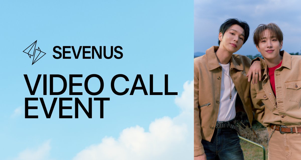 Talkport_com's tweet photo. ใSEVENUS VIDEO CALL EVENT ้ๅฌๆฑบๅฎโจใ
ใขใซใใ ่ณผๅ
ฅ่
ๅ
จๅกใๅฅฝใใชใกใณใใผใจใใผใฏใงใใ๏ผ
1ๅๆ ใป3ๅๆ ใป5ๅๆ ใใใ้ธใณใใใ ใใพใใ
โปๅ
็ใปๅฎๅฃฒๆฌก็ฌฌ็ตไบ
๐ๆฅ็จ
4/9(ๆจ) 18:00ใ
๐๏ธ่ฒฉๅฃฒ้ๅง
3/30(ๆ) 15:00 ใ 4/1(ๆฐด)23:59
๐https://t.co/ds8klh9Jmx
#SEVENUS #์ธ๋ธ์ด์ค #WHITEFALL #Talkport