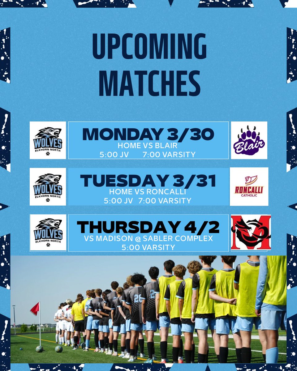 GAME DAY tomorrow at HOME!!