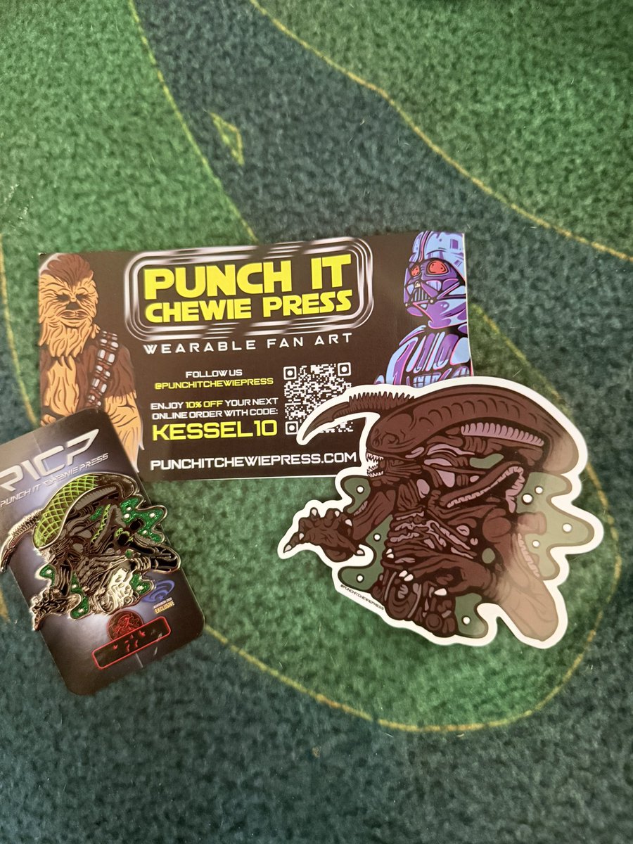 CreepyDollDee's tweet photo. Swag time! My Wondercon2026 purchases. #amidala #patamon #xenomorph #tbb #echo #hazbinlucifer #laboon #acnh #digimon #onepiece https://t.co/X9sm1PbSQU