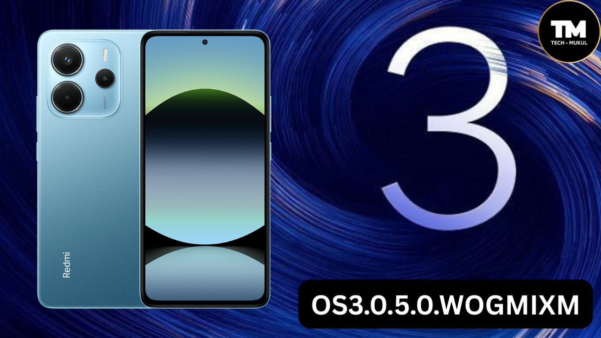 TECH__MUKUL's tweet image. #REDMINote14 #HyperOS3 #February 2026 Global Update Rolled Back

📌 Version: OS3.0.5.0.WOGMIXM
📍 Update package size: 5.2GB