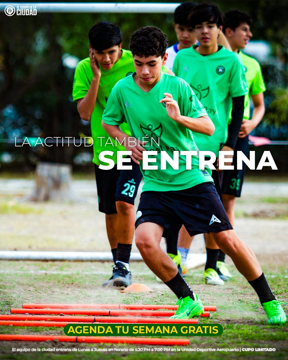 Atl_Torreon's tweet photo. La actitud, el esfuerzo y las ganas también se trabajan todos los días.

Ahí es donde realmente empieza la diferencia.

#ElEquipoDeLaCiudad #ElBalonEstaEnNuestraCancha https://t.co/JteSwQ9aA4